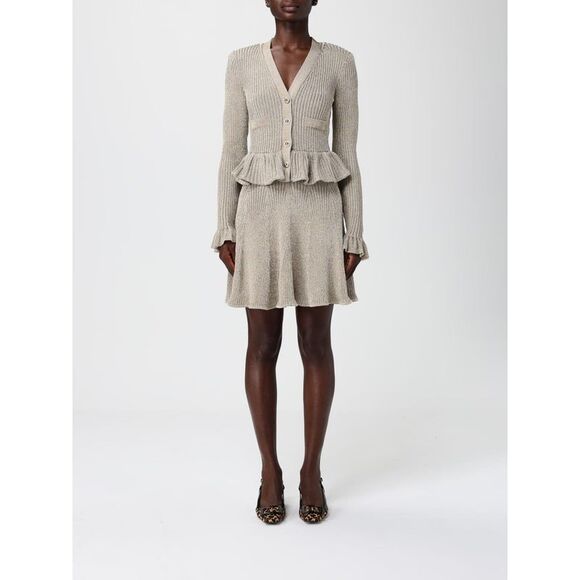 SELF-PORTRAIT Dresses & Skirts - Self-Portrait Dress Woman Brown